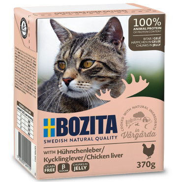 BOZITA KARMA DLA KOTA - Z WĄTRÓBKĄ DROBIOWĄ