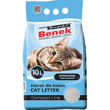 SUPER BENEK COMPACT - ŻWIREK BENTONITOWY SUPER BENEK COMPACT - ŻWIREK BENTONITOWY