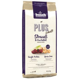 BOSCH PLUS BEZZBOŻOWA KARMA DLA PSA - STRUŚ I ZIEMNIAKI