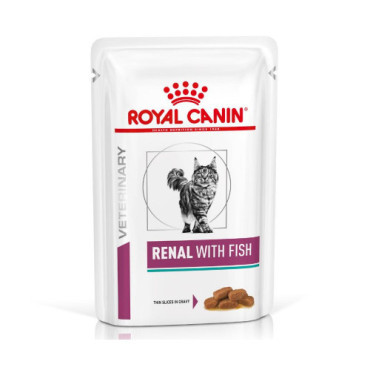 ROYAL CANIN VETERINARY DIET FELINE RENAL z rybą
