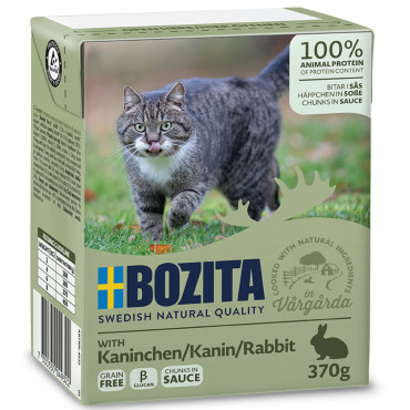 BOZITA KARMA DLA KOTA - Z KRÓLIKIEM W SOSIE