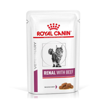 ROYAL CANIN VETERINARY DIET FELINE RENAL z wołowiną