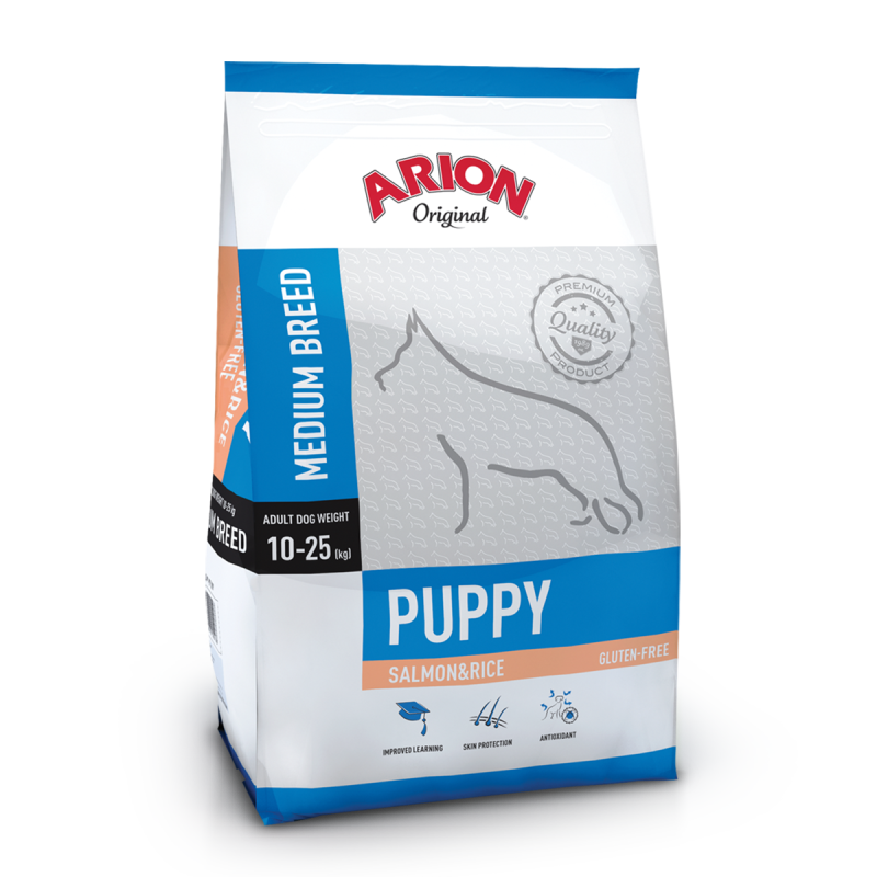 arion puppy medium salmon rice