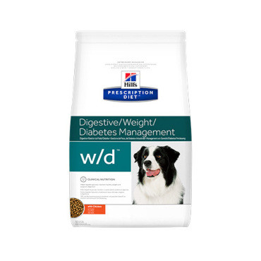 HILLS PRESCRIPTION DIET CANINE W/D SUCHA KARMA DLA PSA