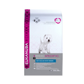 EUKANUBA BREED ADULT WEST HIGHLAND WHITE TERRIER KARMA DLA PSA