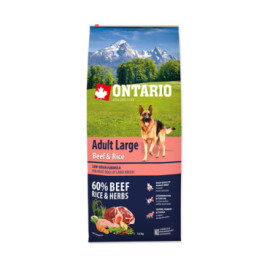 ONTARIO ADULT LARGE BEEF AND TURKEY HYPOALERGICZNA KARMA DLA PSÓW RAS DUŻYCH