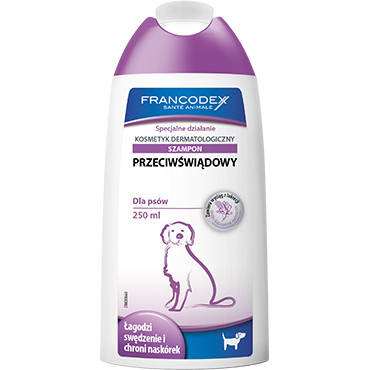 FRANCODEX SZAMPON DLA PSÓW - PRZECIWŚWIĄDOWY