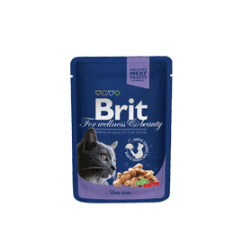 BRIT PREMIUM CAT KARMA DLA KOTA - z dorszem