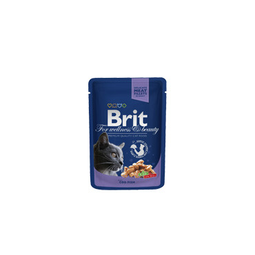 BRIT PREMIUM CAT KARMA DLA KOTA - z dorszem