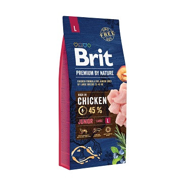 BRIT PREMIUM BY NATURE JUNIOR LARGE KARMA DLA SZCZENIAKA