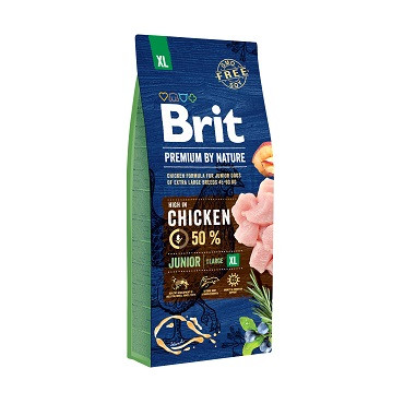 BRIT PREMIUM BY NATURE JUNIOR EXTRA LARGE KARMA DLA SZCZENIAKA