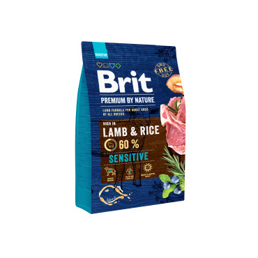 BRIT PREMIUM BY NATURE SENSITIVE LAMB KARMA DLA PSA