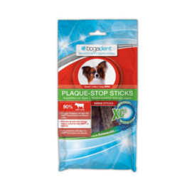 BOGADENT PLAQUE-STOP STICKS MINI przysmak dentystyczny dla psa dostępne do wyczerpania zapasów