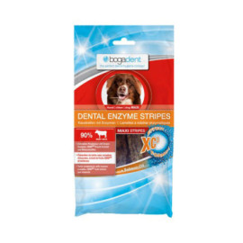 BOGADENT DENTAL ENZYME STRIPES MAXI przysmak dentystyczny dla psa dostępne do wyczerpania zapasów