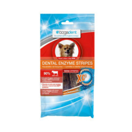 BOGADENT DENTAL ENZYME STRIPES MINI przysmak dentystyczny dla psa dostępne do wyczerpania zapasów