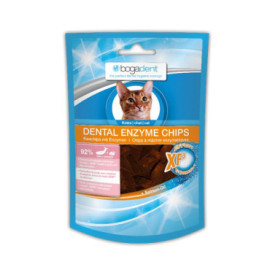 BOGADENT DENTAL ENZYME CHIPS FISH przysmak dentystyczny dla kota dostępne do wyczerpania zapasów