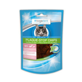 BOGADENT PLAQUE-STOP CHIPS FISH przysmak dentystyczny dla kota dostępne do wyczerpania zapasów