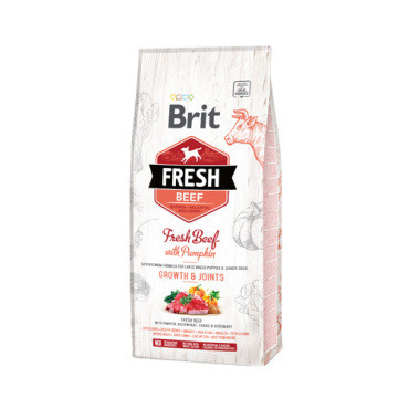 BRIT FRESH PUPPY LARGE WOŁOWINA I DYNIA KARMA DLA SZCZENIAKA