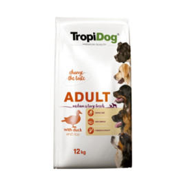 TROPIDOG PREMIUM ADULT MEDIUM / LARGE KACZKA I RYŻ