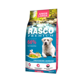 RASCO PREMIUM JUNIOR LARGE KARMA DLA SZCZENIĄT RAS DUŻYCH