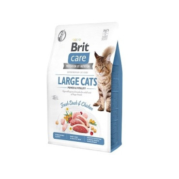 BRIT CARE CAT GRAIN FREE LARGE CATS POWER / VITALITY KARMA DLA KOTA