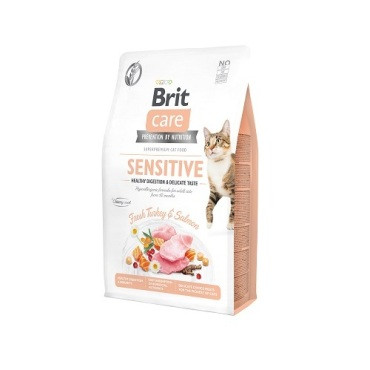 BRIT CARE CAT GRAIN FREE SENSITIVE HEALTHY DIGESTION / DELICATE TASTY KARMA DLA KOTA
