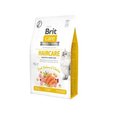 BRIT CARE CAT GRAIN FREE HAIRCARE HEALTHY / SHINY COAT KARMA DLA KOTA
