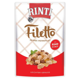 RINTI FILETTO KARMA DLA PSA - kurczak i wołowina w galaretce