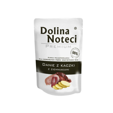 DOLINA NOTECI PREMIUM DANIE Z KACZKI Z ZIEMNIAKAMI saszetka dla psa