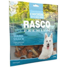 RASCO PREMIUM HARD SNACK CHICKEN WITH BEEF HIDE przysmaki dla psa
