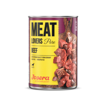 JOSERA MEATLOVERS PURE KARMA DLA PSA wołowina wyłączony dla kakadu