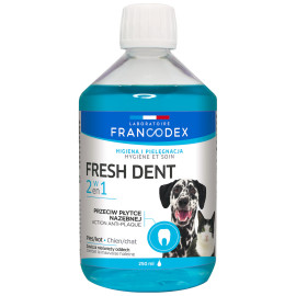 FRANCODEX FRESH DENT PŁYN DO HIGIENY JAMY USTNEJ PSA I KOTA