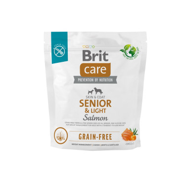 BRIT CARE GRAIN FREE SENIOR LIGHT SALMON KARMA DLA PSA