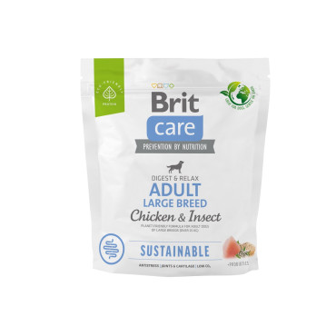 BRIT CARE SUSTAINABLE ADULT LARGE CHICKEN INSECT KARMA DLA PSA