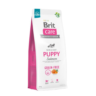 BRIT CARE GRAIN FREE PUPPY SALMON KARMA DLA SZCZENIAKA