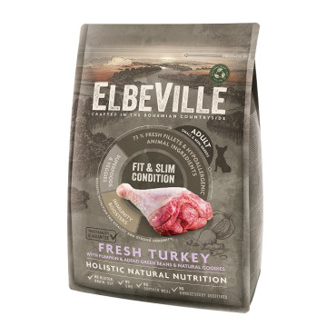 ELBEVILLE ADULT FIT/SLIM MINI FRESH TURKEY karma dla psa