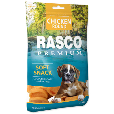 RASCO PREMIUM SOFT SNACK CHICKEN ROUNDS przysmaki dla psa