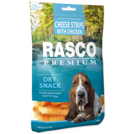 RASCO PREMIUM SOFT SNACK CHEESE STRIPS WITH CHICKEN przysmaki dla psa