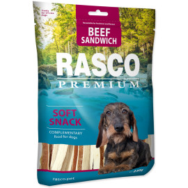 RASCO PREMIUM SOFT SNACK BEEF SANDWICH przysmaki dla psa