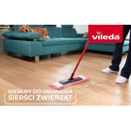 VILEDA PET PRO MOP PŁASKI MOP DO ZBIERANIA SIERŚCI ZWIERZĄT