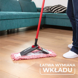 VILEDA PET PRO MOP PŁASKI MOP DO ZBIERANIA SIERŚCI ZWIERZĄT