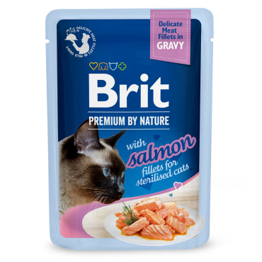 BRIT PREMIUM CAT KARMA DLA STERYLIZOWANEGO KOTA - z łososiem