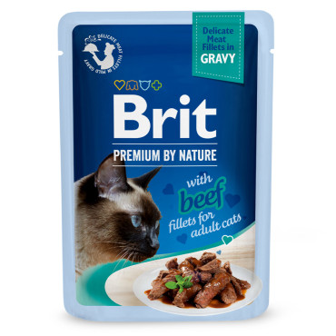 BRIT PREMIUM CAT KARMA DLA KOTA - z wołowiną