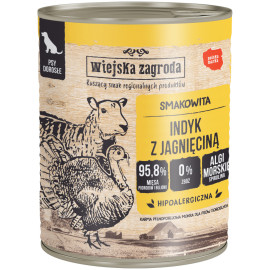 WIEJSKA ZAGRODA KARMA DLA PSA indyk z jagnięciną
