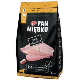 PAN MIĘSKO SUCHA KARMA DLA PSA S z indykiem i bażantem