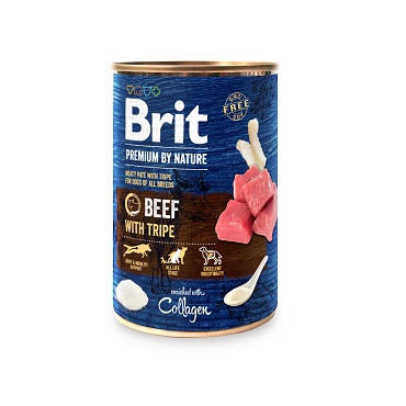 BRIT PREMIUM MOKRA KARMA DLA PSA z wołowiną i podrobami