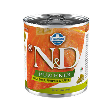 FARMINA ND PUMPKIN MOKRA KARMA DLA PSA z dzikiem, dynią i jabłkiem