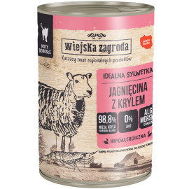 WIEJSKA ZAGRODA KARMA DLA KOTA jagnięcina z krylem