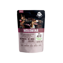 PET REPUBLIC MOKRA KARMA DLA PSÓW ŚREDNICH I DUŻYCH RAS - SIEKANA WOŁOWINA