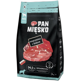 PAN MIĘSKO SUCHA KARMA DLA PSA XL z wieprzowiną i dzikiem